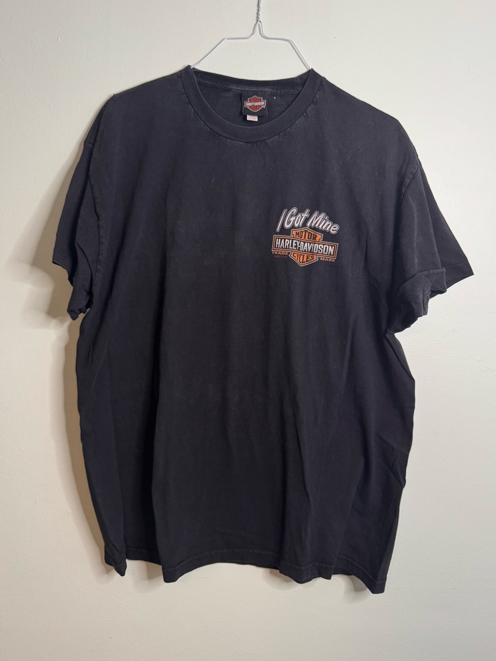 Harley-Davidson Men’s Black Logo T-Shirt (2XL)